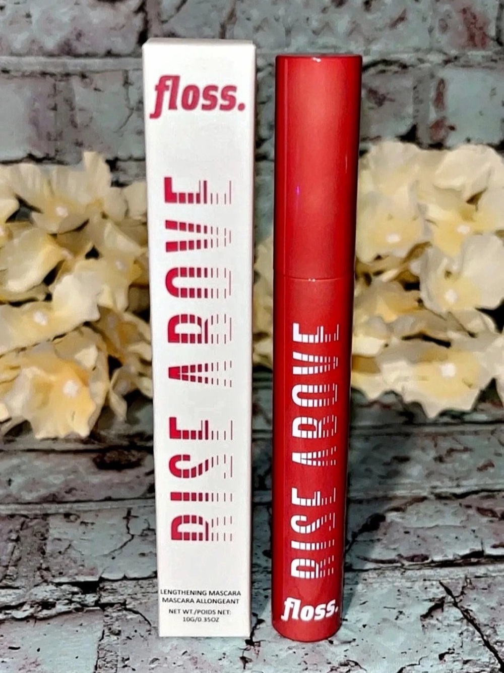 Floss Beauty Rise Above Lengthening Mascara - Black